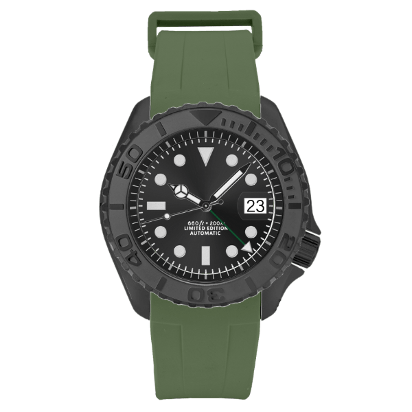 SKX MOD - KAKI MASTER - MONTRE A PAPY - Montre automatique seiko mod mczr_price_299