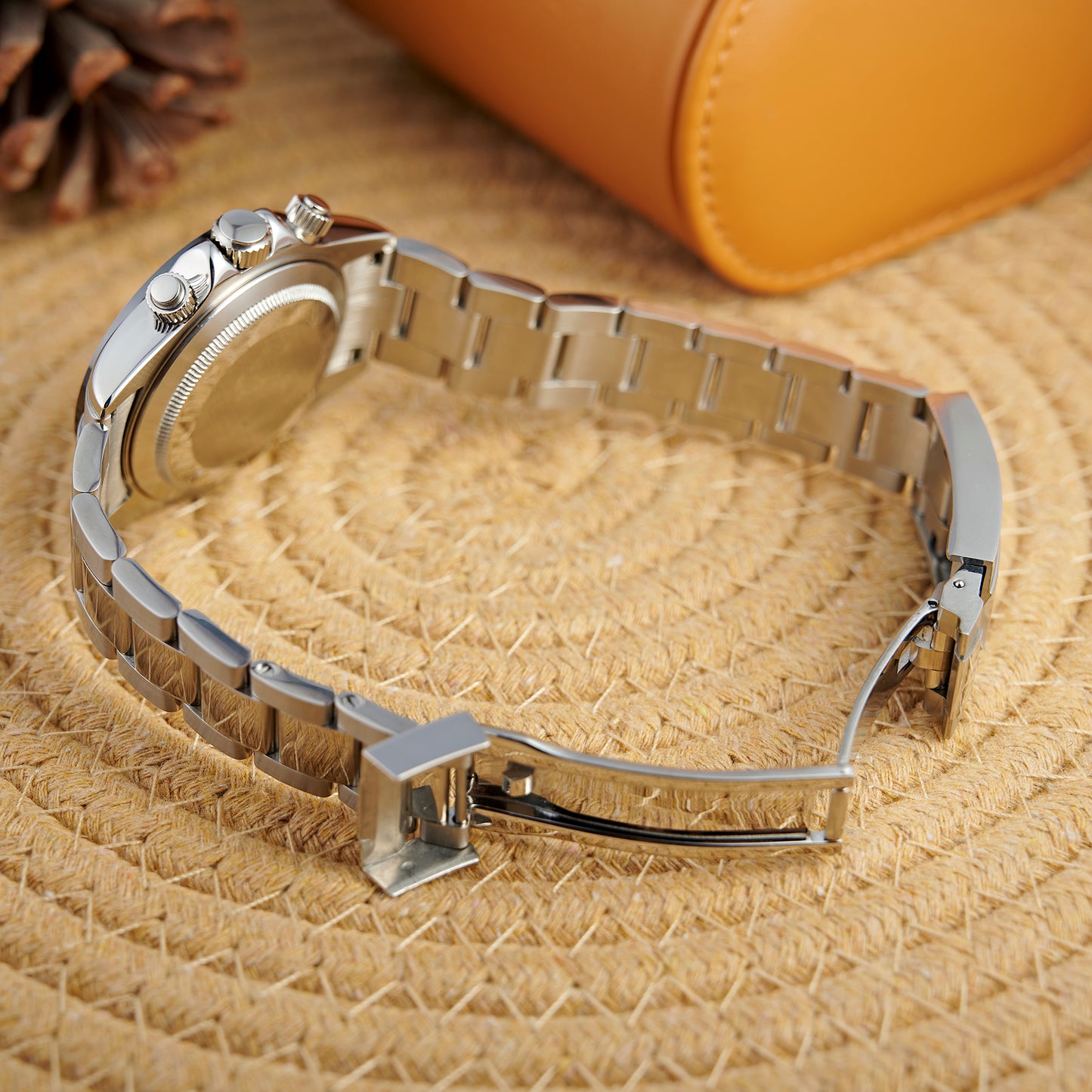 MOD DAYTO BLACK STRASS - MONTRE A PAPY - Montre automatique seiko mod Avec