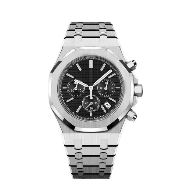 OAK MOD - BLACK SILVER - MONTRE A PAPY - Montre automatique seiko mod mczr_price_299