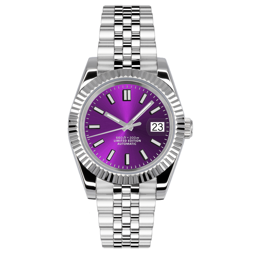 DJ MOD - PURPLE - MONTRE A PAPY - Montre automatique seiko mod mczr_price_289