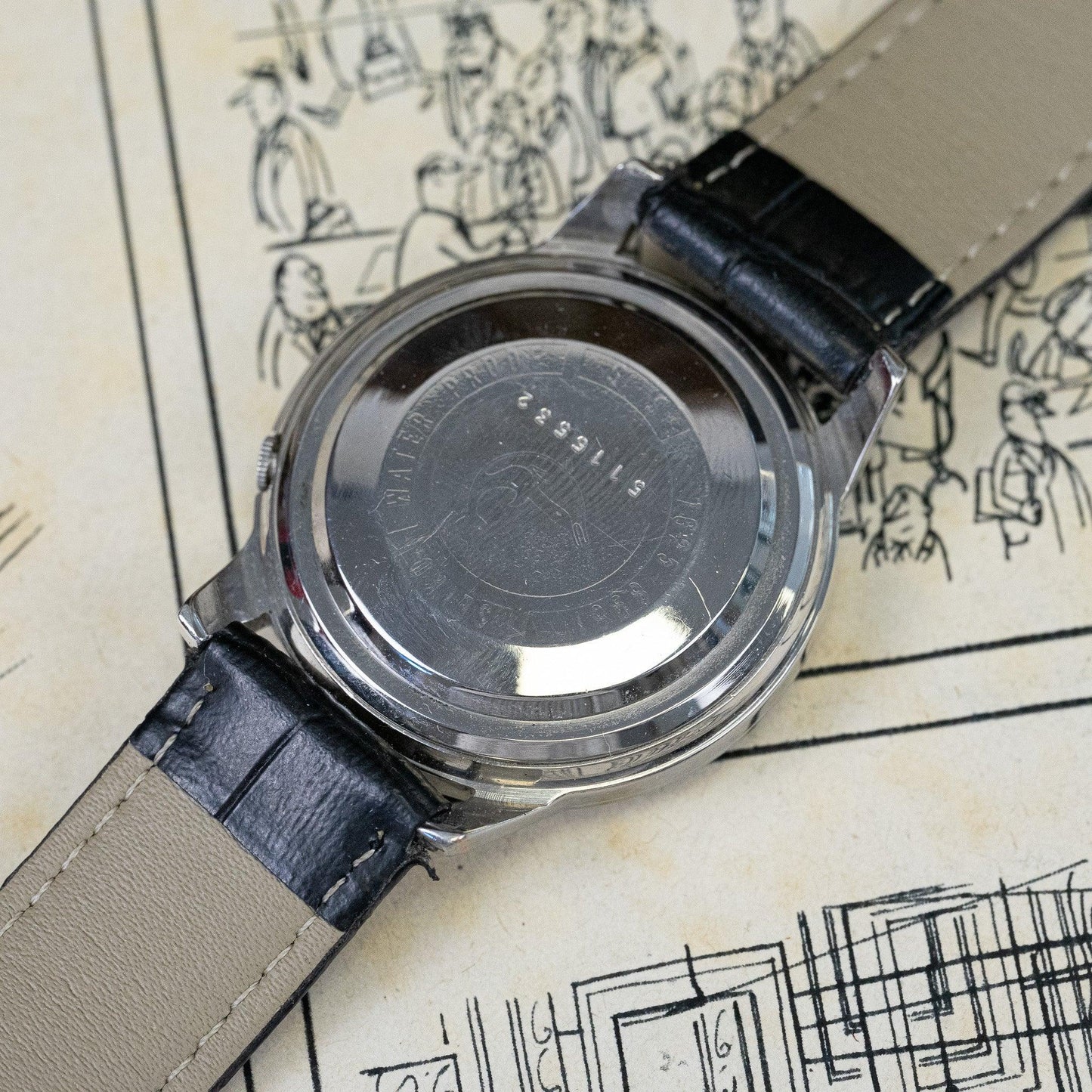 Montre vintage Seiko Sportsmatic calendar 820 7625 - 8961 - MONTRE A PAPY - Montre automatique seiko mod