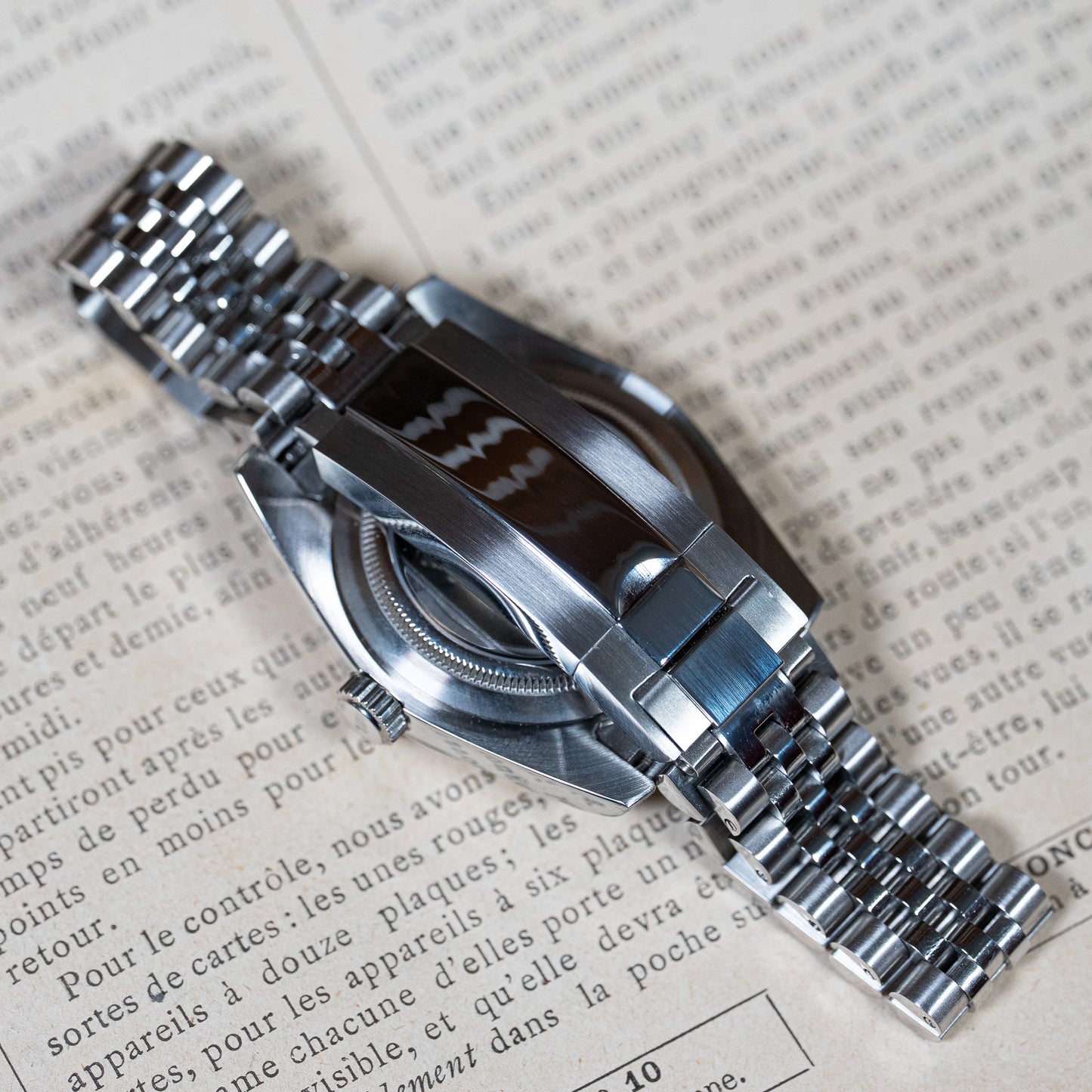 DAY DATE ARABIC NOIR - MONTRE A PAPY - Montre automatique seiko mod