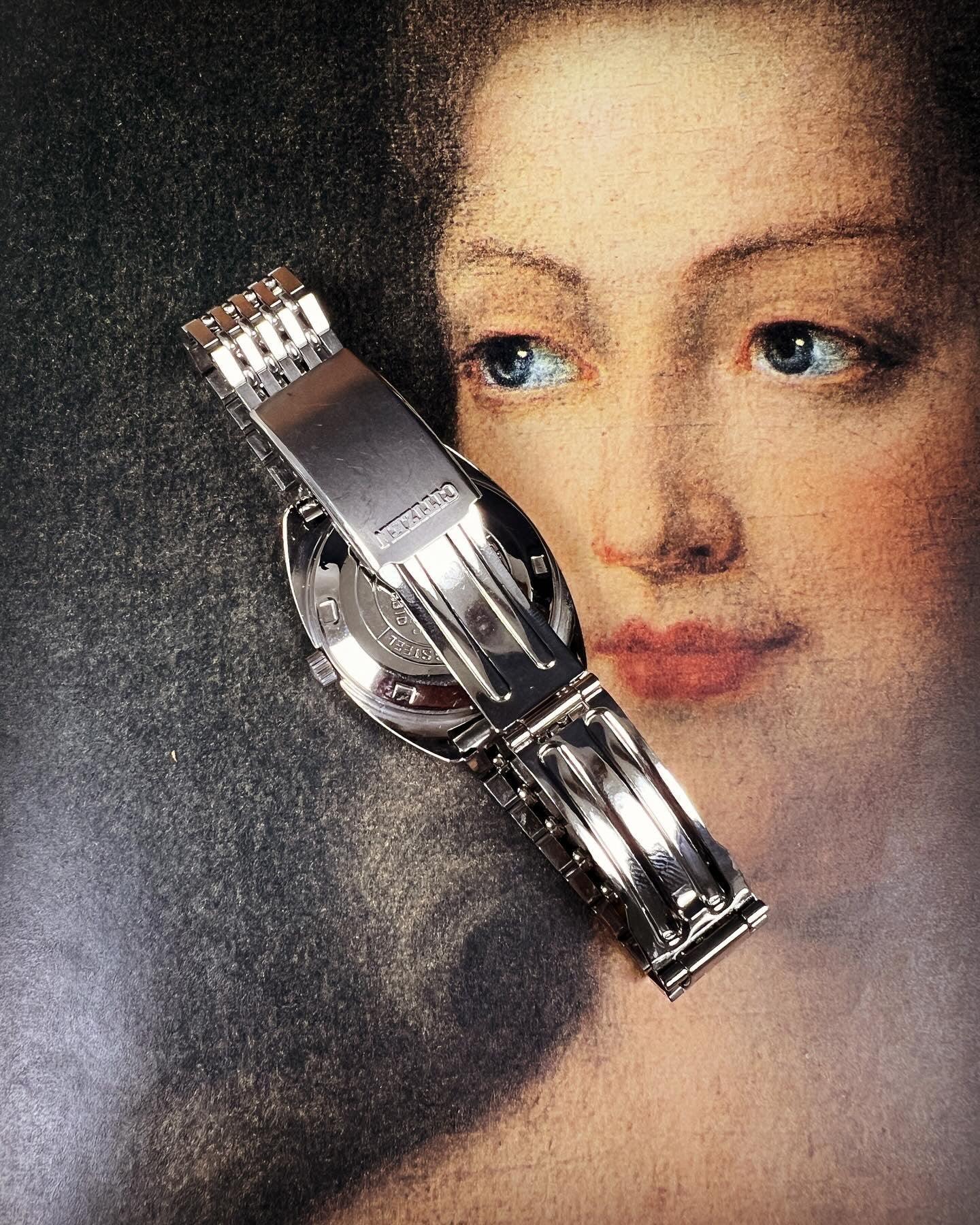 Montre vintage Citizen 10613620 - MONTRE A PAPY - Montre automatique seiko mod