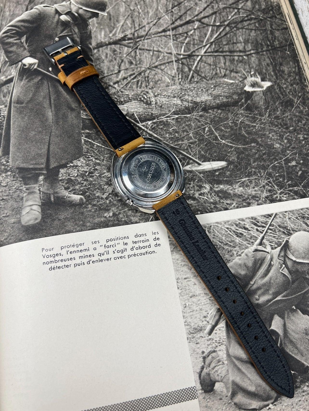 Montre vintage Seiko 7019 - 7020 - MONTRE A PAPY - Montre automatique seiko mod