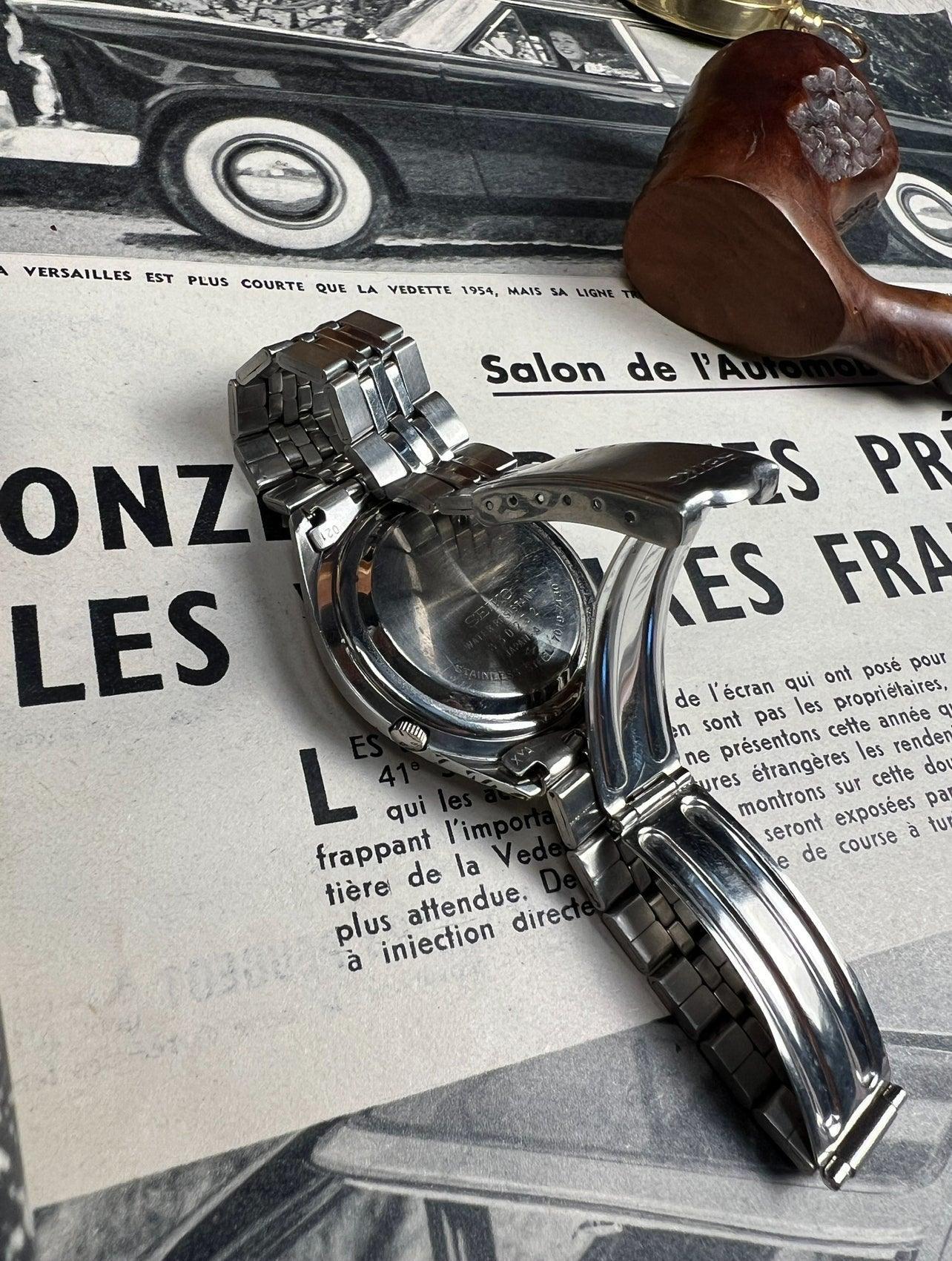 Montre vintage Seiko 7019 - 7430 - MONTRE A PAPY - Montre automatique seiko mod