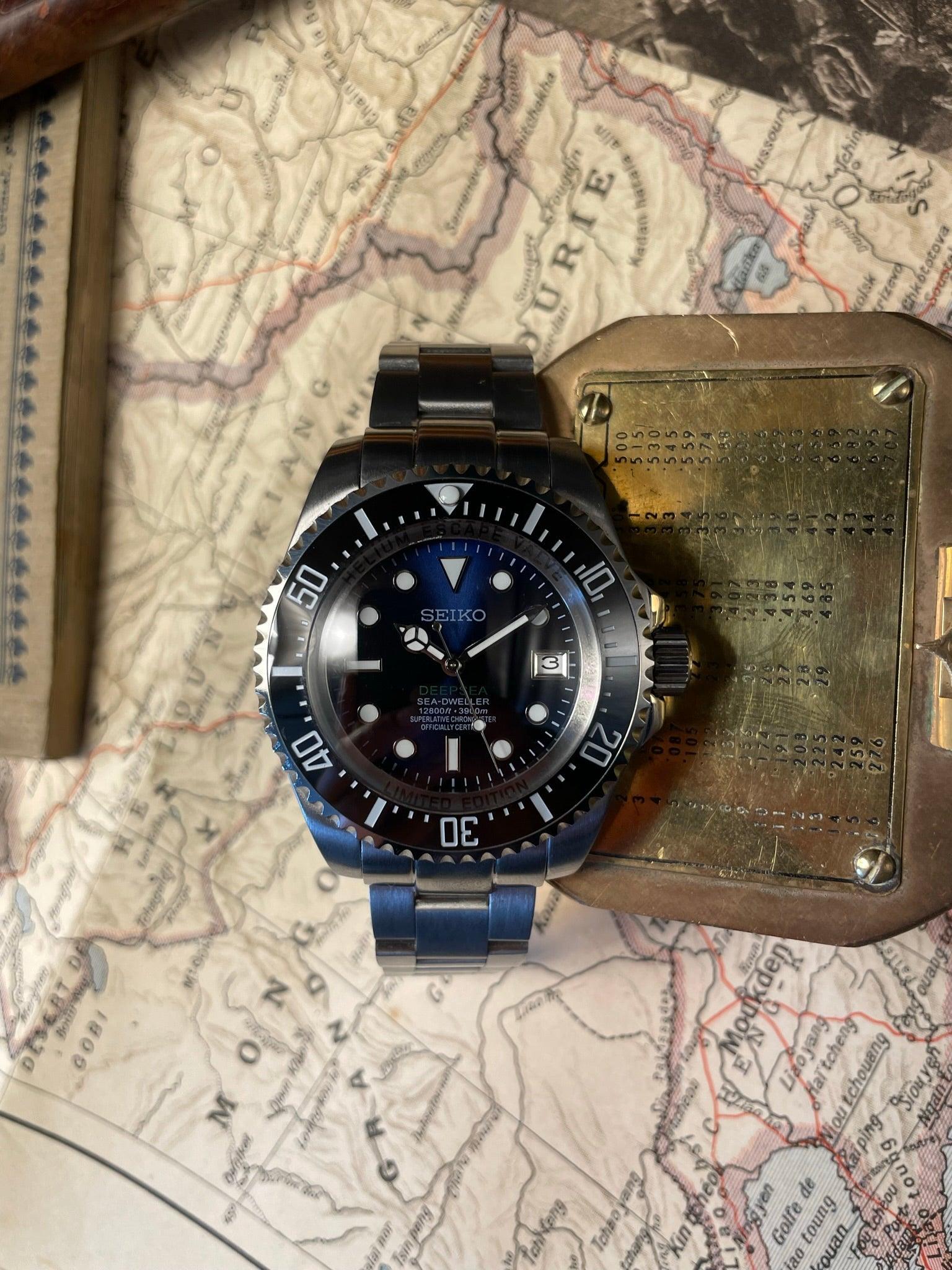 SEIKO MOD SEA DWELLER DEEP SEA BLUE