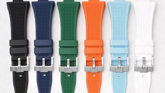 Les Avantages Convaincants d'un Bracelet de Montre en Caoutchouc - MONTRE A PAPY