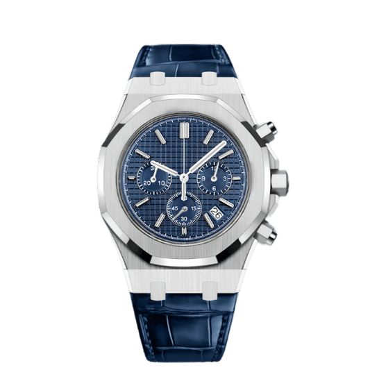 OAK MOD - BLUE LEATHER - MONTRE A PAPY - Montre automatique seiko mod mczr_price_299