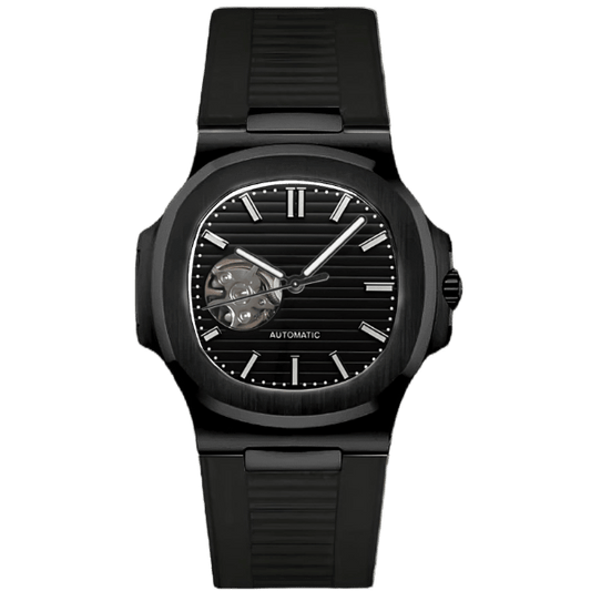 NAUT MOD - BLACK RUBBER - MONTRE A PAPY - Montre automatique seiko mod mczr_price_299
