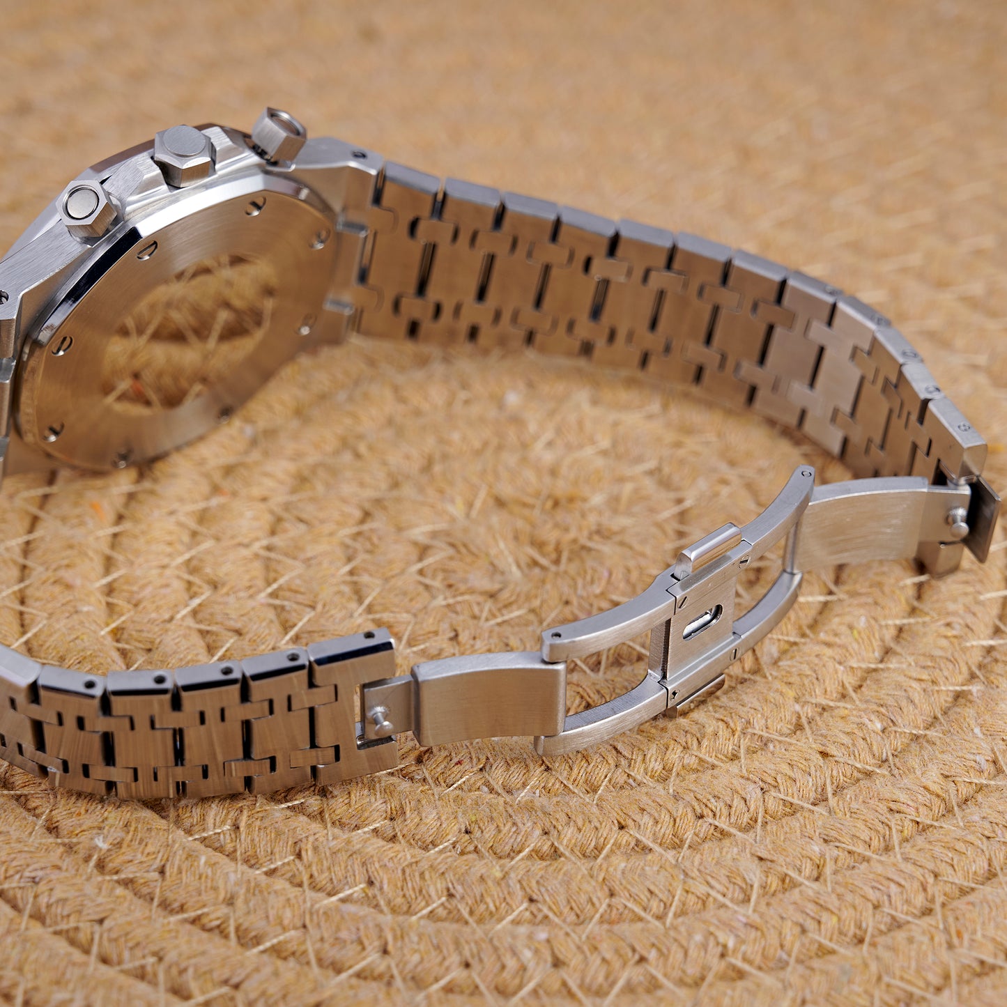 MOD OAK SILVER 2 - MONTRE A PAPY - Montre automatique seiko mod Avec