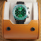 MOD DAYTO GREEN SILVER RUBBER - MONTRE A PAPY - Montre automatique seiko mod Avec