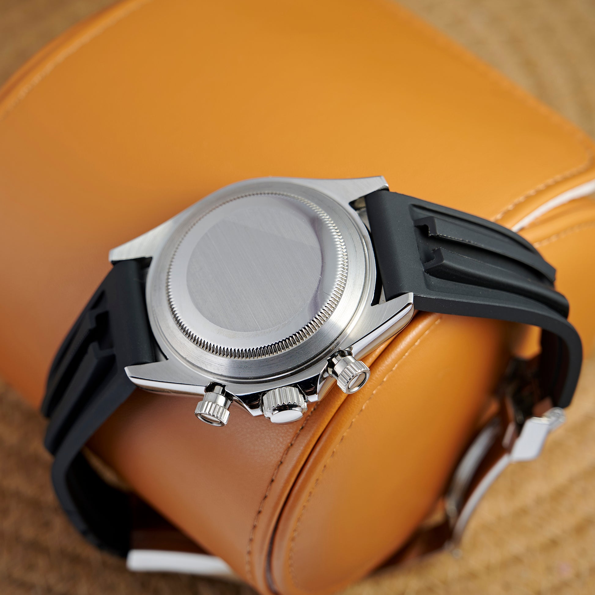 MOD DAYTO GREEN SILVER RUBBER - MONTRE A PAPY - Montre automatique seiko mod Avec