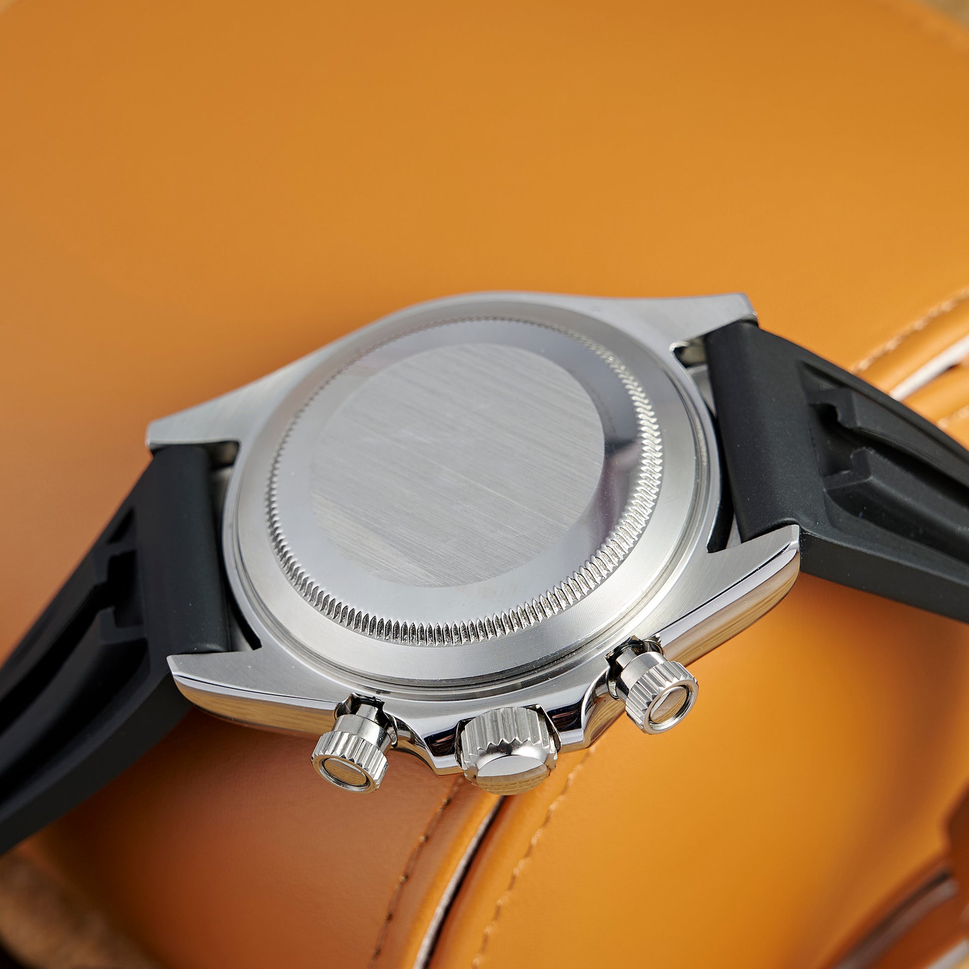 MOD DAYTO BLACK SILVER RUBBER - MONTRE A PAPY - Montre automatique seiko mod Avec