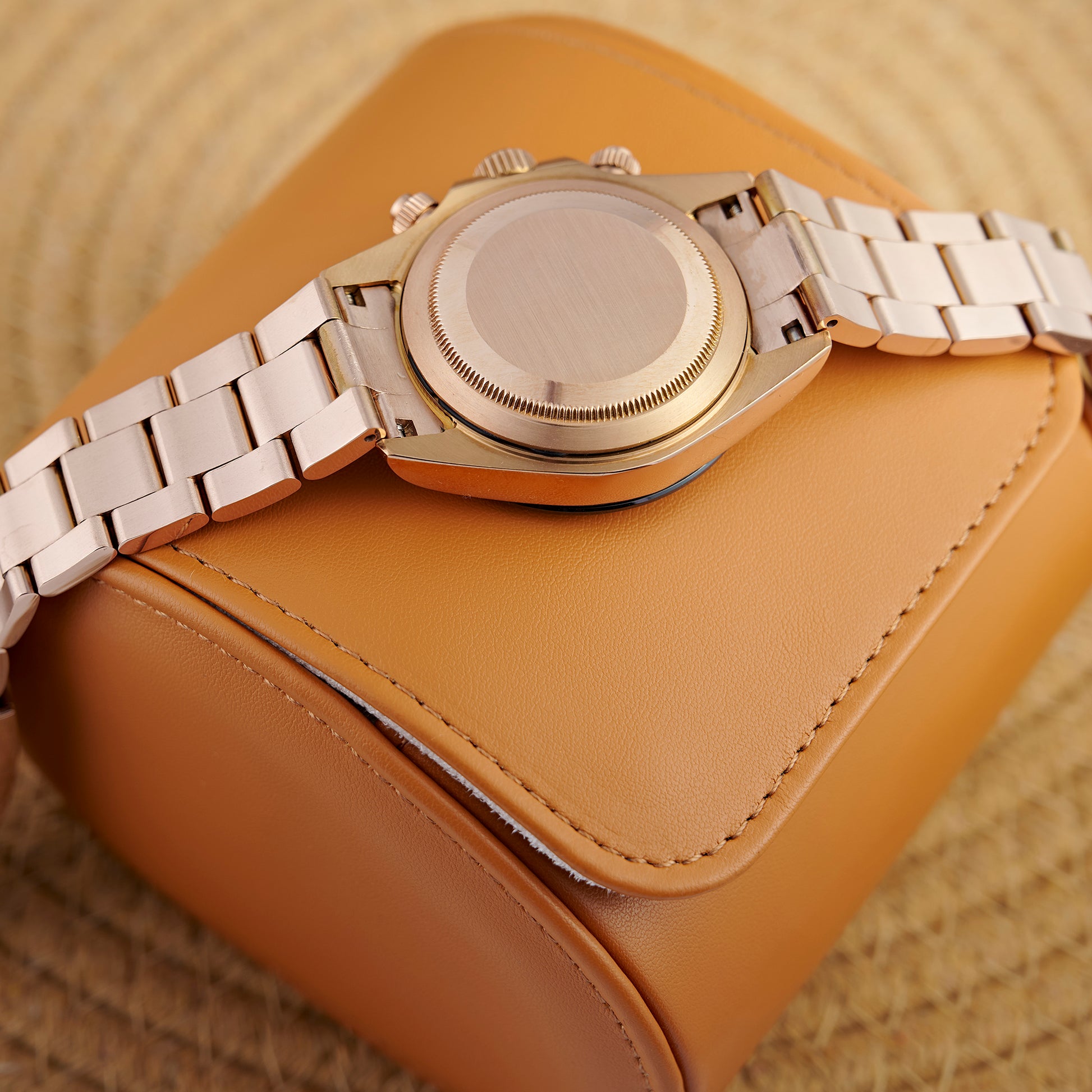 MOD DAYTO GREEN PINKGOLD - MONTRE A PAPY - Montre automatique seiko mod Avec