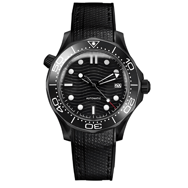 SEA Mod - FULL BLACK - MONTRE A PAPY - Montre automatique seiko mod mczr_price_299