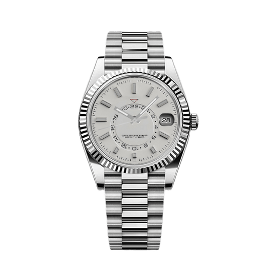 SKY MOD - POLAR WHITE - MONTRE A PAPY - Montre automatique seiko mod mczr_price_299