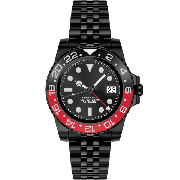 GMT MOD - COKE BLACK - MONTRE A PAPY - Montre automatique seiko mod mczr_price_299