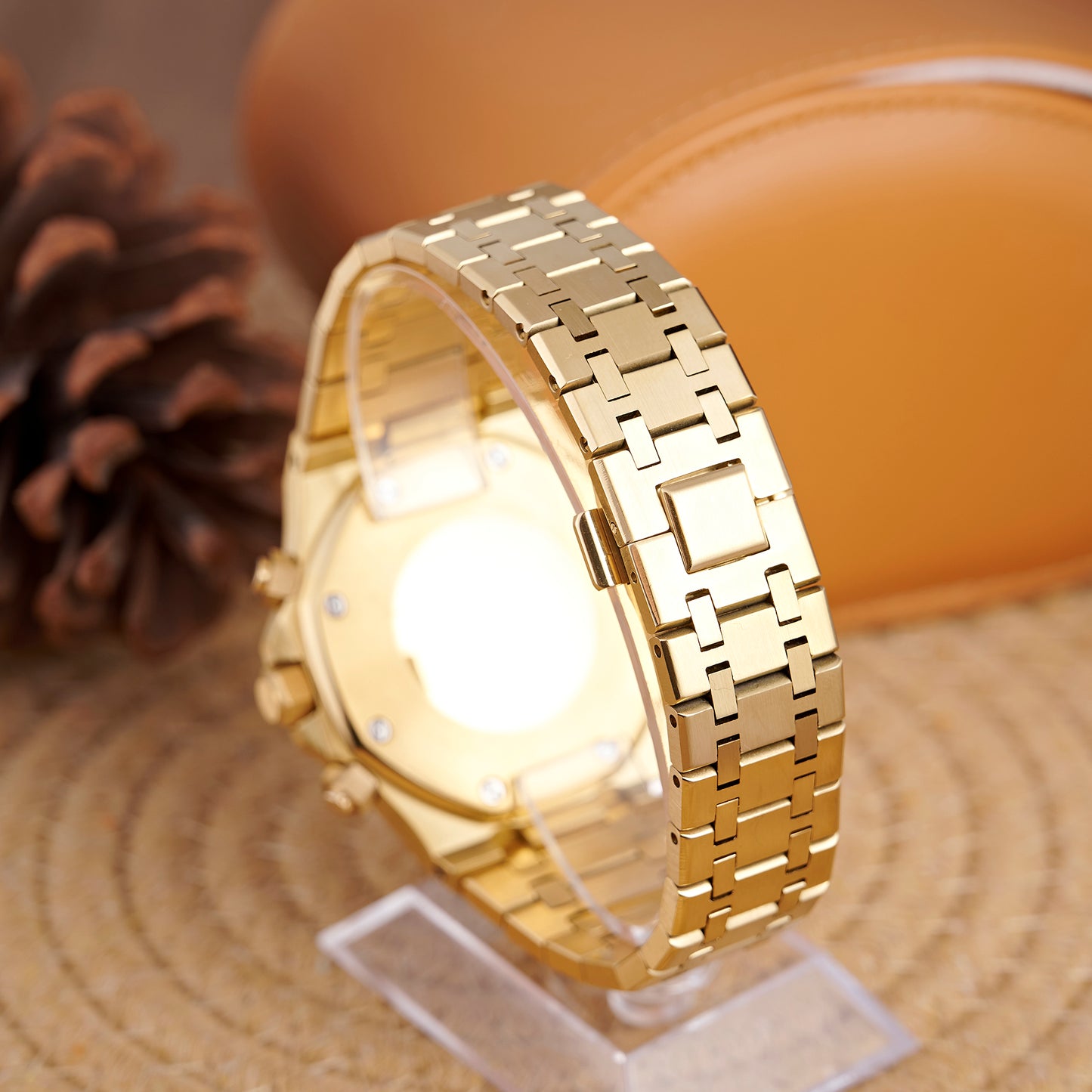 MOD OAK GREEN GOLD - MONTRE A PAPY - Montre automatique seiko mod