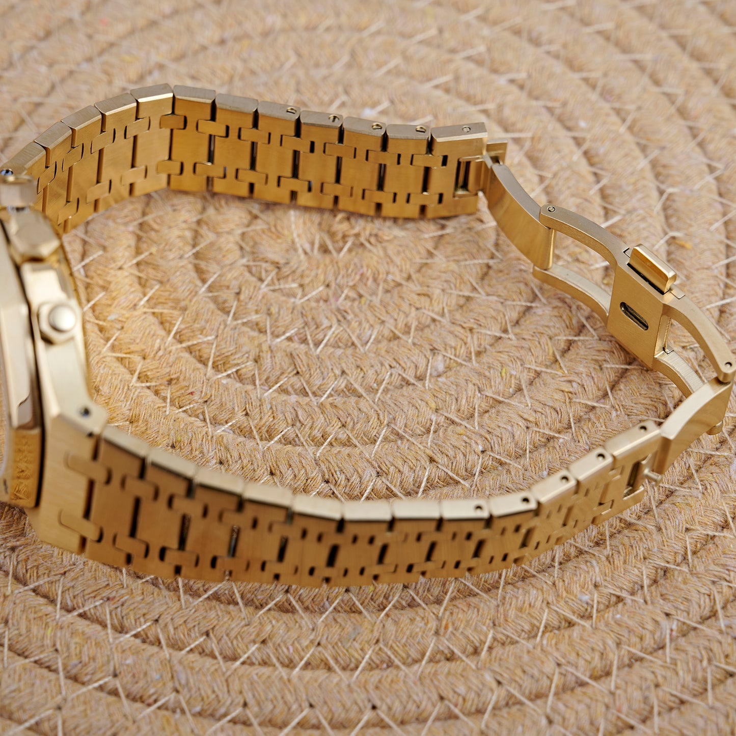 MOD OAK GREEN GOLD - MONTRE A PAPY - Montre automatique seiko mod