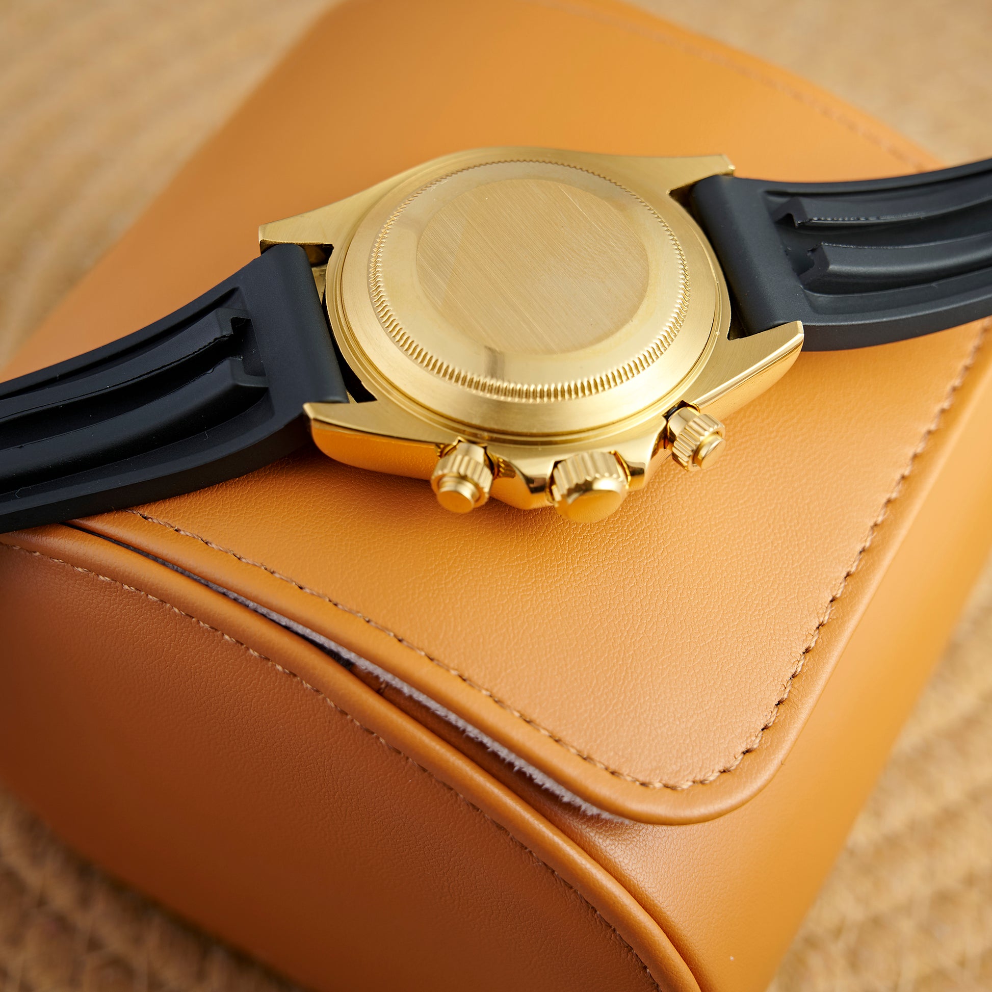 MOD DAYTO BLACK GOLD STRASS - MONTRE A PAPY - Montre automatique seiko mod Avec