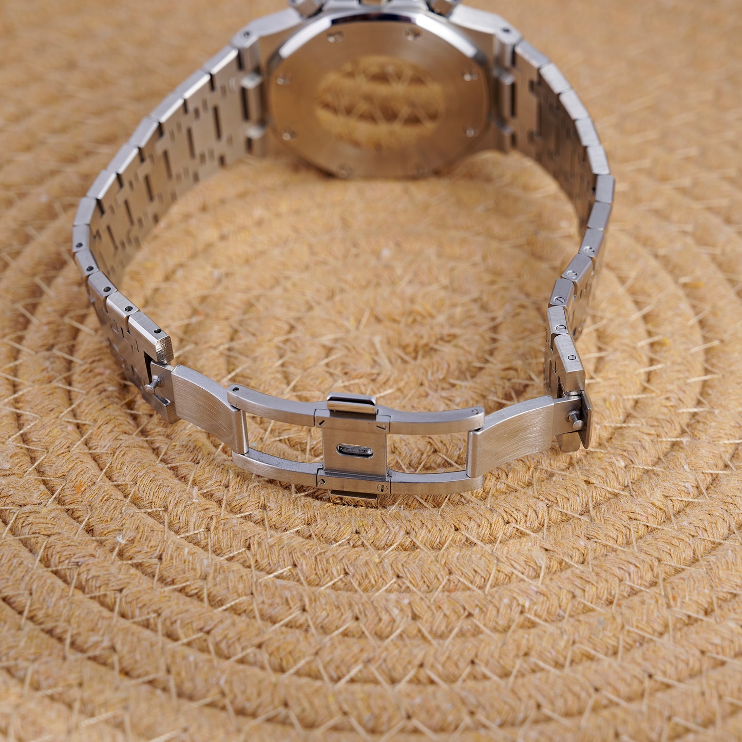 MOD OAK BLUE SILVER 2 - MONTRE A PAPY - Montre automatique seiko mod Avec