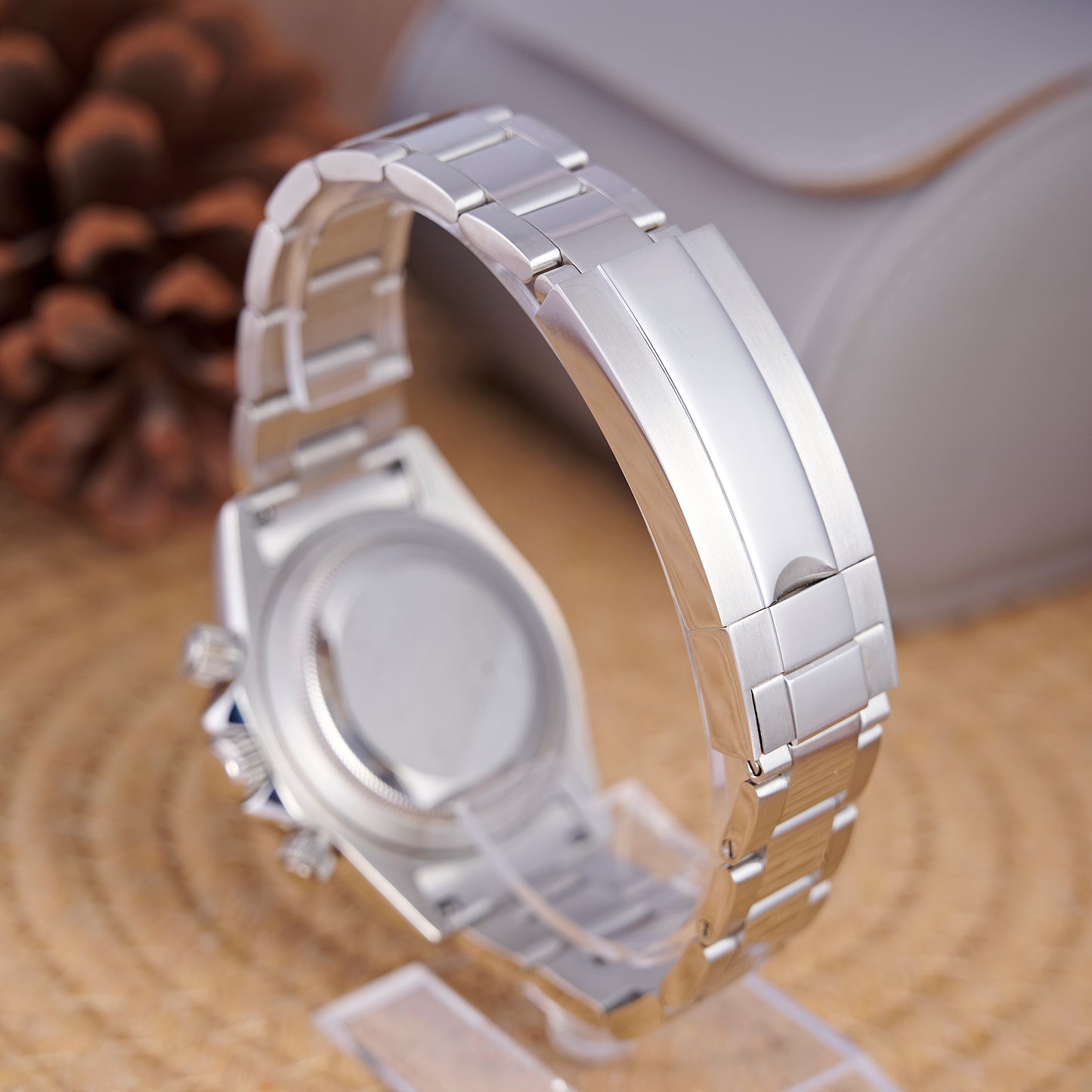 MOD DAYTO ARABIC BLUE - MONTRE A PAPY - Montre automatique seiko mod Avec