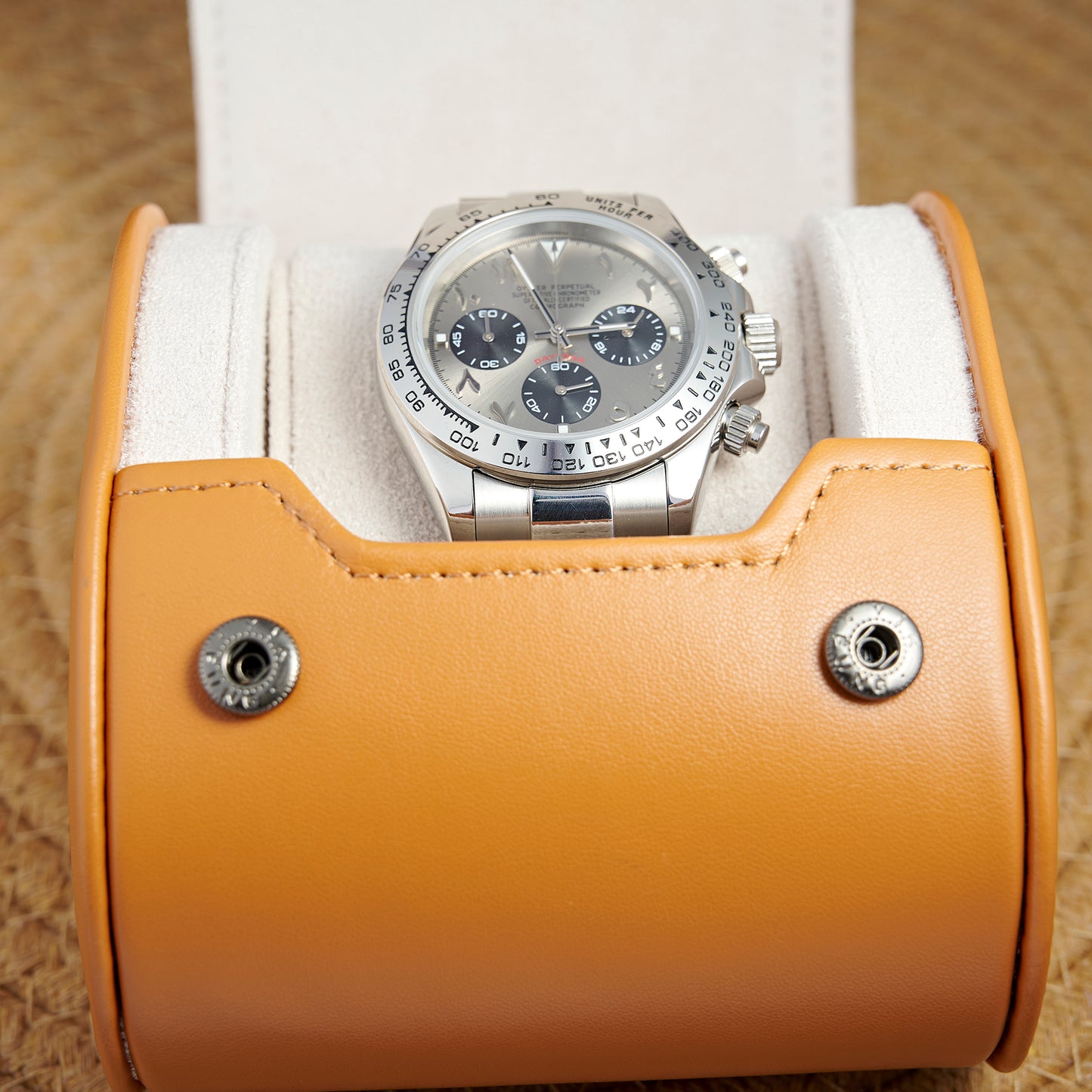 MOD DAYTO ARABIC SILVER - MONTRE A PAPY - Montre automatique seiko mod Avec