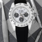 MOD DAYTONA - WHITE CERAMIC - MONTRE A PAPY - Montre automatique seiko mod