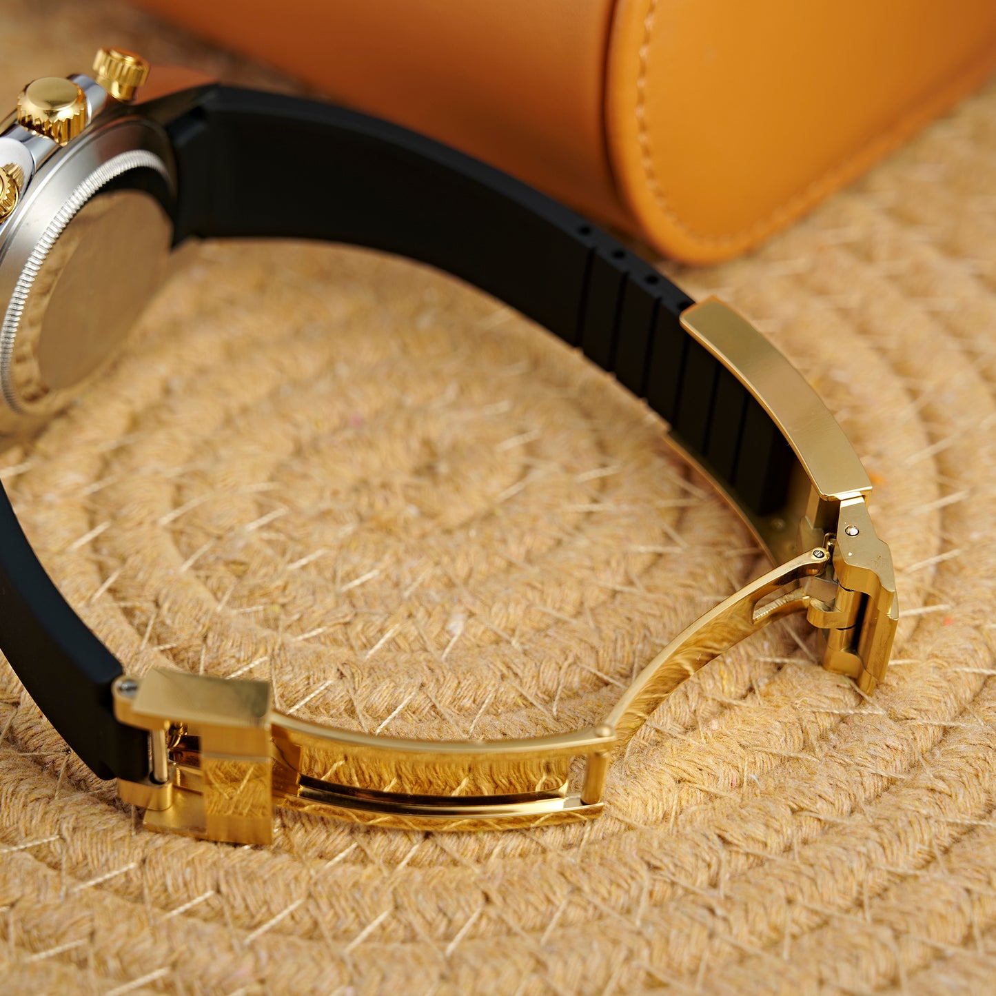 MOD DAYTO ARABIC GREEN BI - TON RUBBER - MONTRE A PAPY - Montre automatique seiko mod Avec