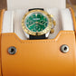 MOD DAYTO ARABIC GREEN BI - TON RUBBER - MONTRE A PAPY - Montre automatique seiko mod Avec