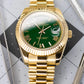 MOD DAY DATE - GOLD GREEN