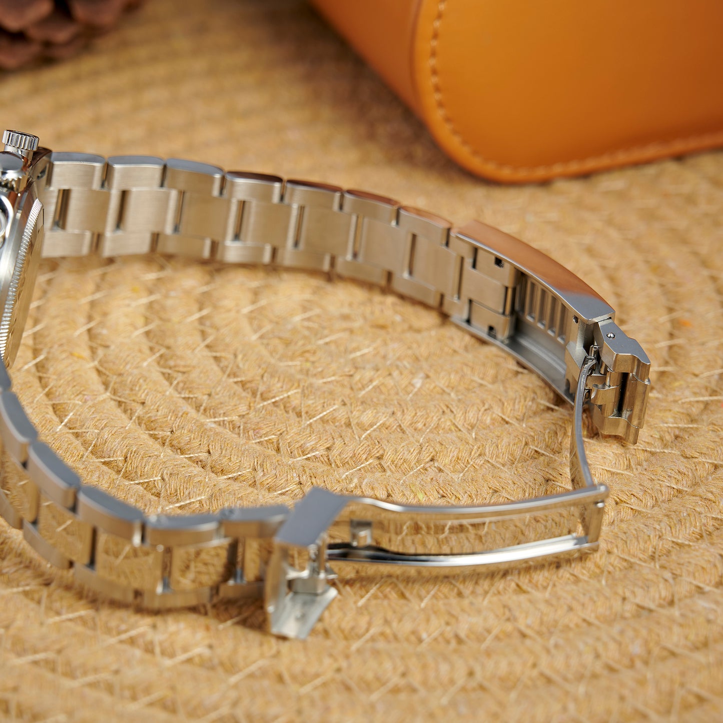 MOD DAYTO ARABIC GREEN SILVER - MONTRE A PAPY - Montre automatique seiko mod Avec