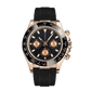 DAYTO MOD - PINK GOLD BLACK VK63 - MONTRE A PAPY - Montre automatique seiko mod mczr_price_299