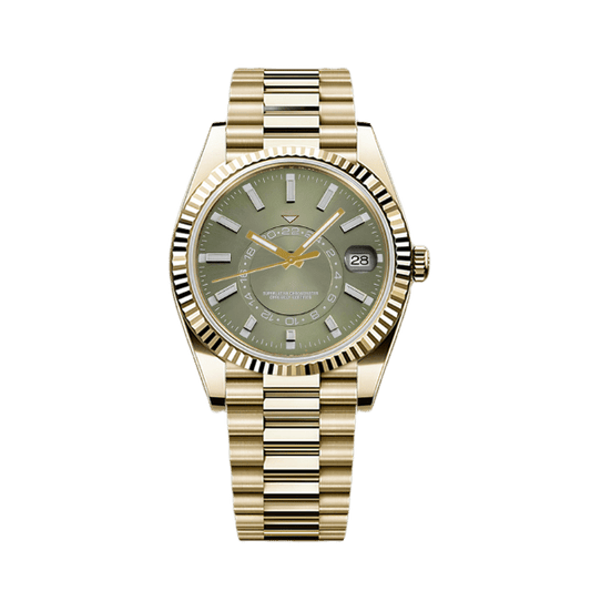 SKY MOD - KAKI GOLD - MONTRE A PAPY - Montre automatique seiko mod mczr_price_299