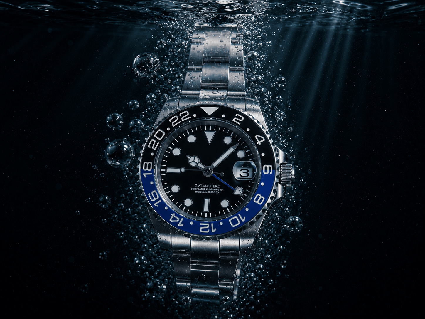 GMT MOD - BRUCE WAYNE (JUBILEE) - MONTRE A PAPY - Montre automatique seiko mod mczr_price_299