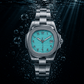 NAUT MOD - TIFFANY BLUE - MONTRE A PAPY - Montre automatique seiko mod Montre configuree