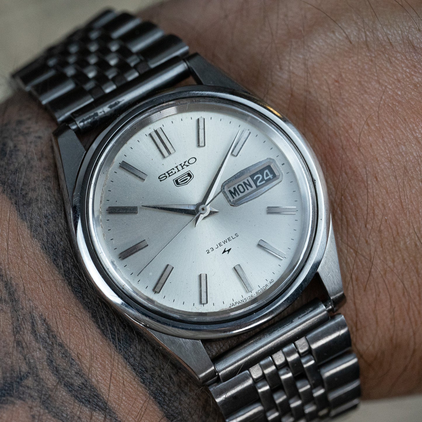 Montre vintage Seiko 5 5126-8020