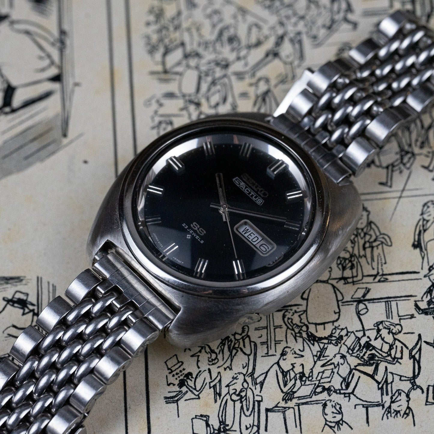 Seiko 5actus 6106-8450 Vintage Watch