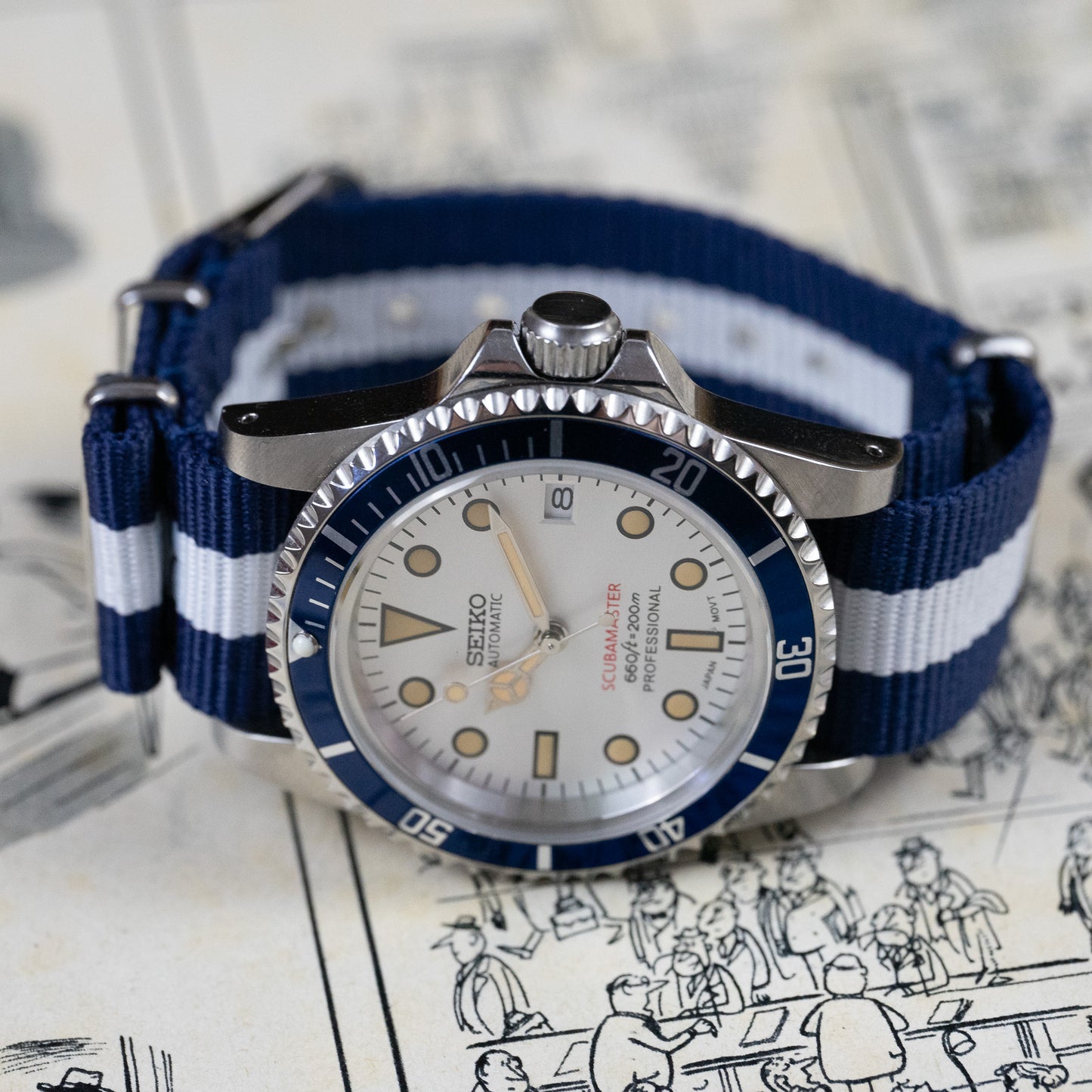 MOD VINTAGE SUB BLUE