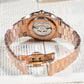 MOD NAUTILUS - BLACK PINK GOLD - MONTRE A PAPY - Montre automatique seiko mod