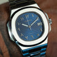 MOD NAUTILUS - ARABIC BLUE - MONTRE A PAPY - Montre automatique seiko mod