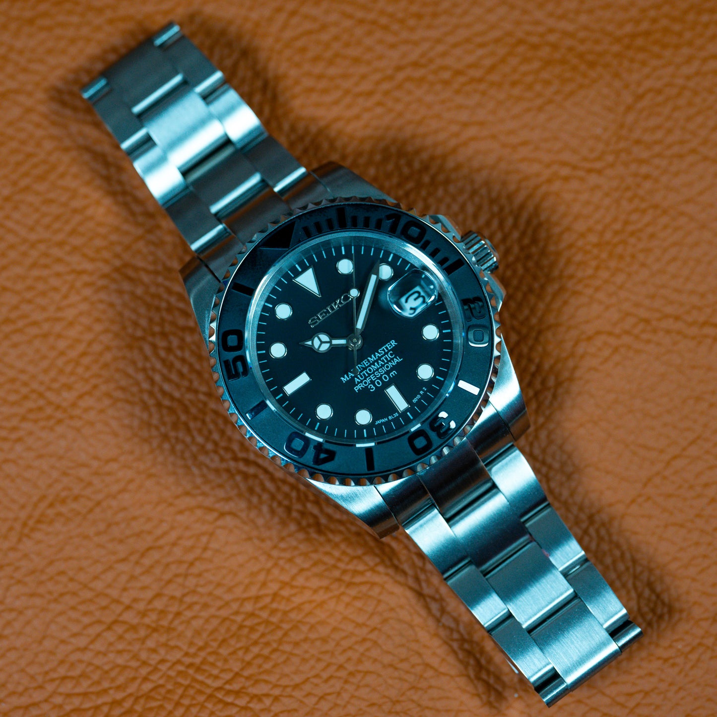 MOD YACHTMASTER - SILVER BLACK OYSTER