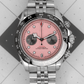MOD BLACK BAY JUBILEE - PINK VK63 - MONTRE A PAPY - Montre automatique seiko mod avec