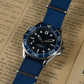 MOD SEAMASTER 60th Anniversary - 007 BLUE - MONTRE A PAPY - Montre automatique seiko mod avecmilanais