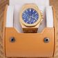 MOD OAK BLUE GOLD - MONTRE A PAPY - Montre automatique seiko mod Avec