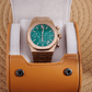MOD OAK GREEN PINKGOLD - MONTRE A PAPY - Montre automatique seiko mod Avec