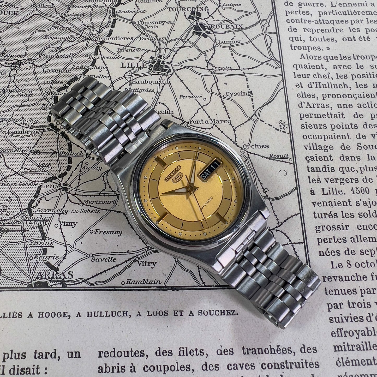 Seiko 7S26-01V0 vintage watch