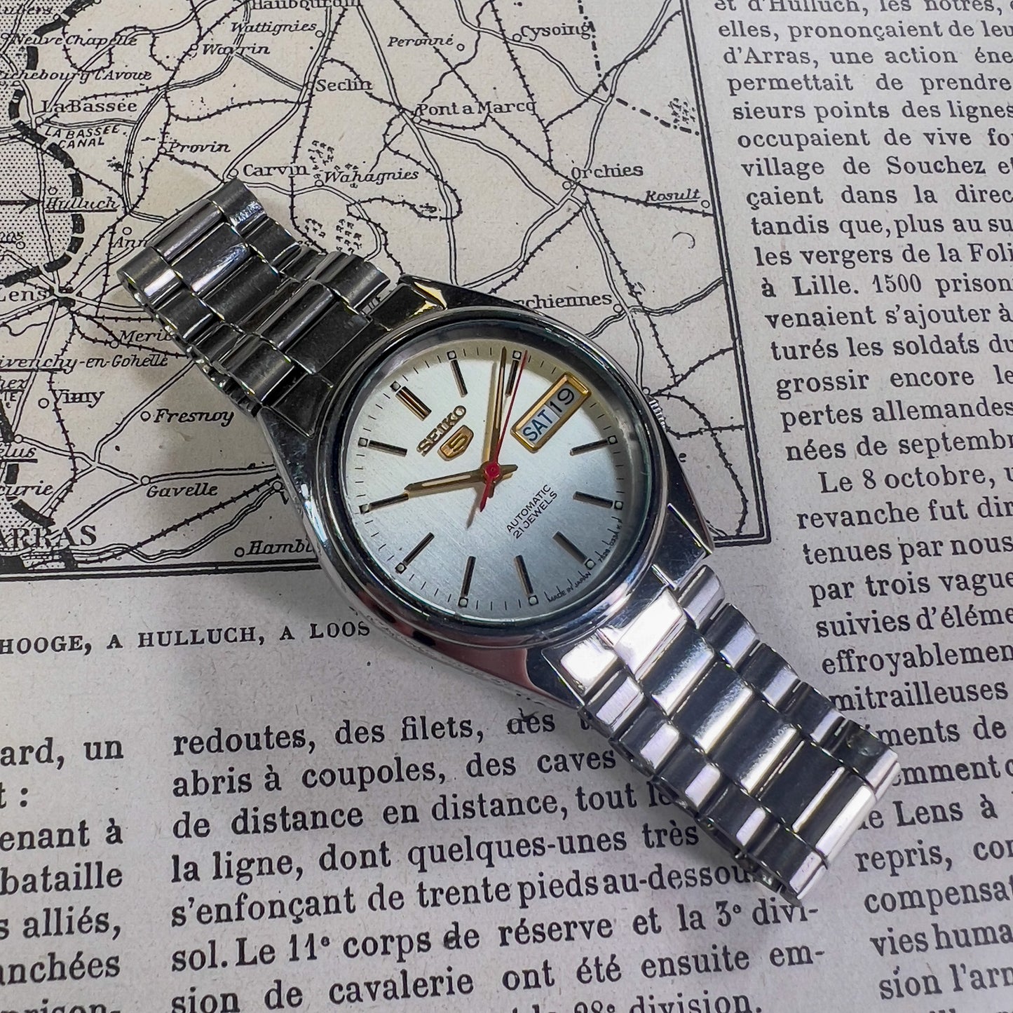 Seiko 7S26-01V0 vintage watch