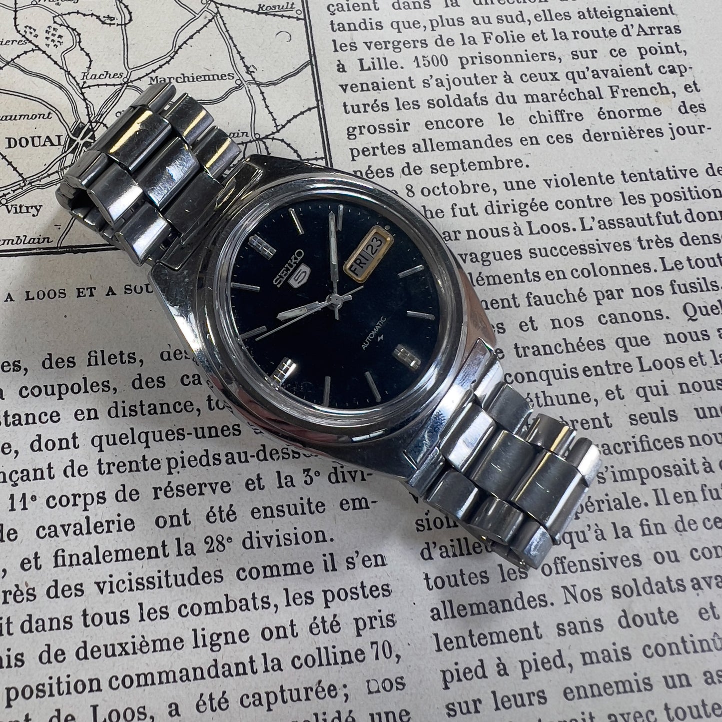 Montre vintage Seiko 5 7009-8750