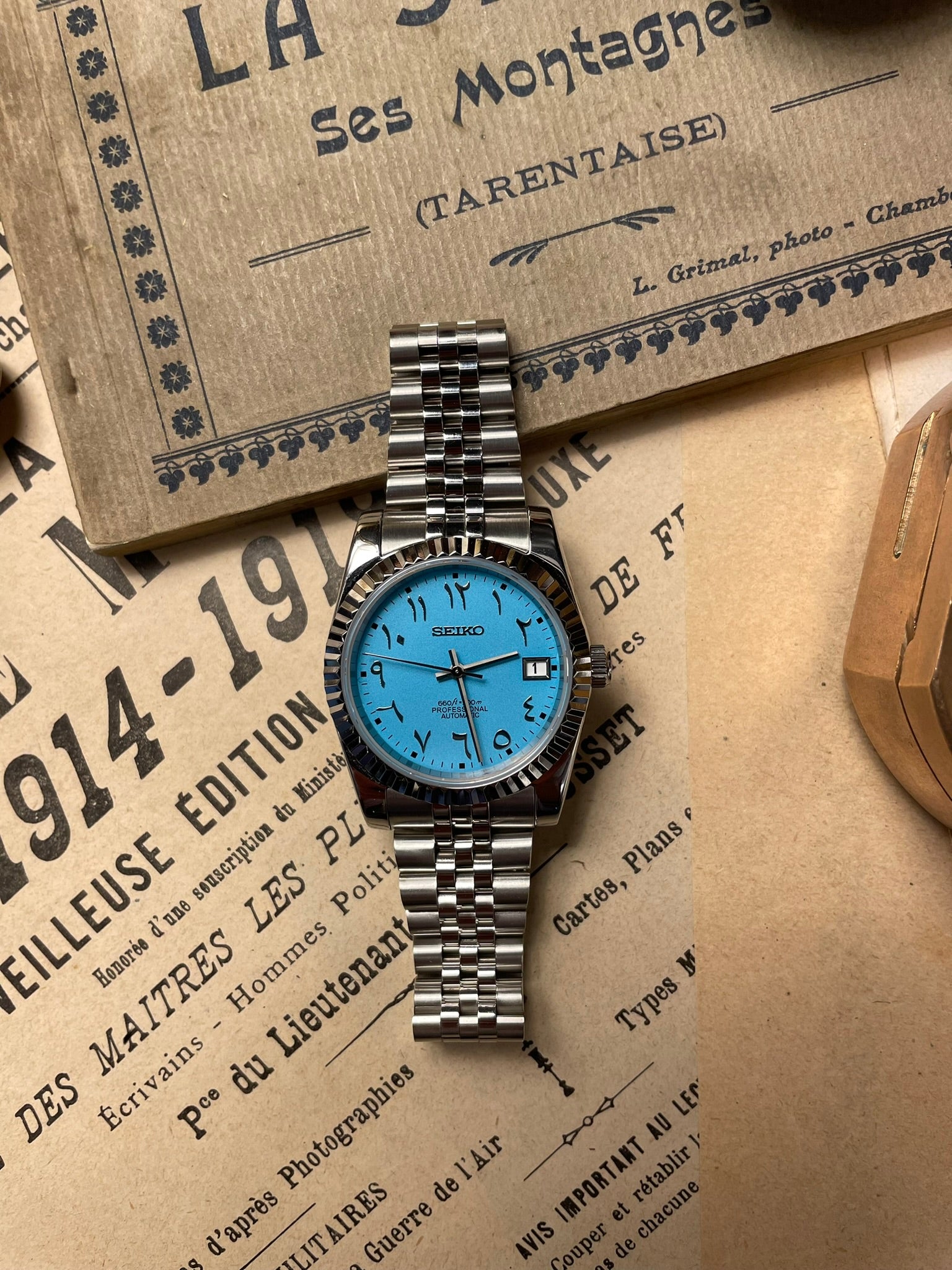 SEIKO MOD DATEJUST ARABISCHE TIFFANY